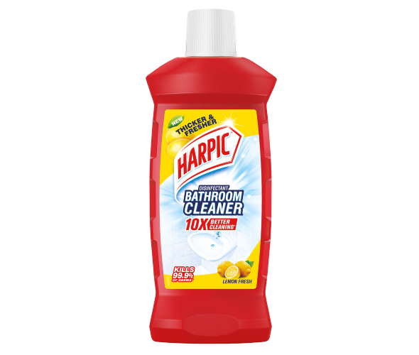 Harpic Bathroom Cleaner, Lemon, 1L